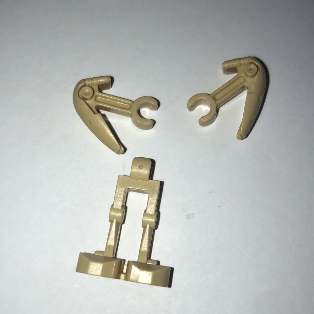 LEGO Star Wars battle drone parts Tan lego drone parts Star wars Lego drone